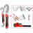 2 Piece Adjustable Pipe Wrench Set