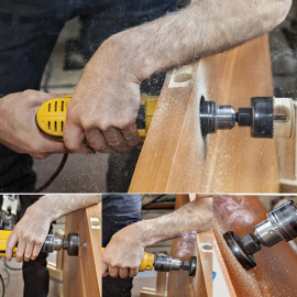 3 Piece Lock Installation Hole Saw Set