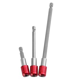 3 Piece Magnetic Quick Bit Holder Set