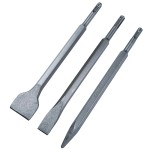 3 Piece SDS Chisel Set