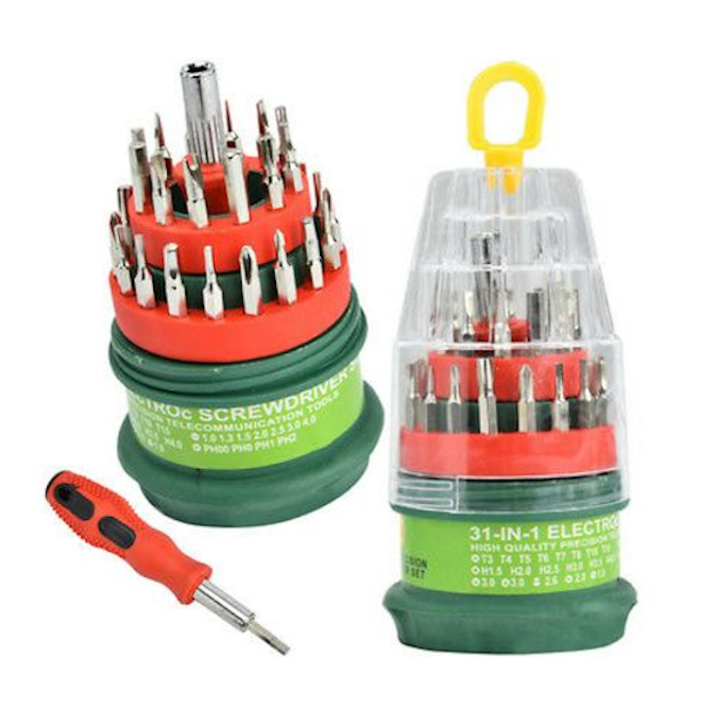 31 Piece Precision Screwdriver Set