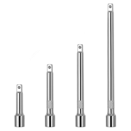 4 Piece 1/4inch Drive Extension Bar Set