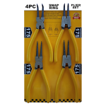 4 Piece Snap Ring Plier Set