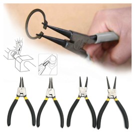 4 Piece Snap Ring Plier Set