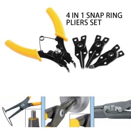 4 in 1 Snap Ring Plier Set