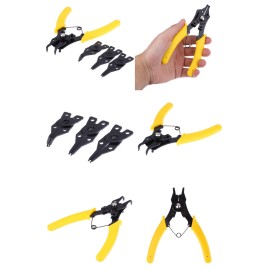 4 in 1 Snap Ring Plier Set