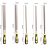 5 Piece Steel File Set