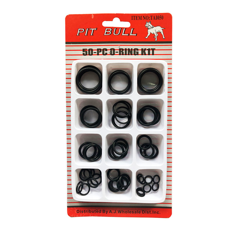 50 Piece O-Ring Kit