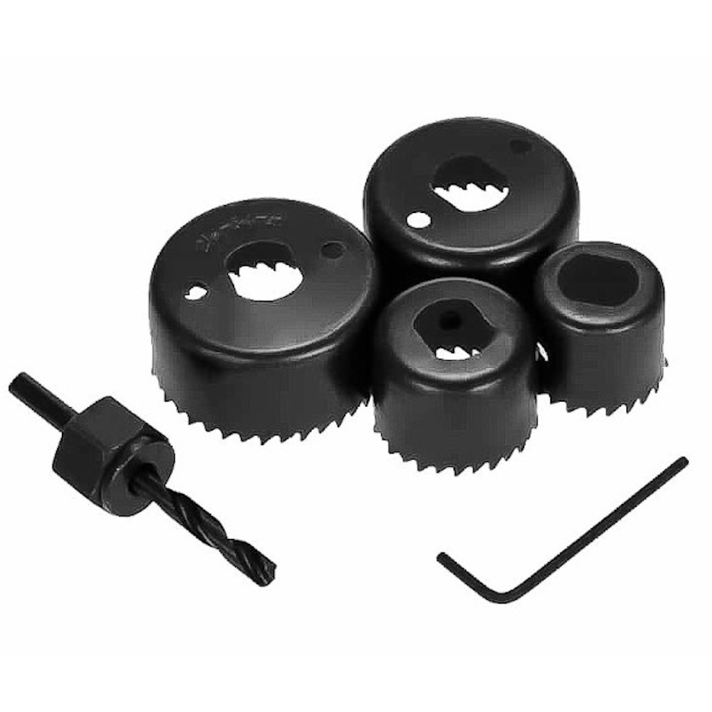 6 Piece Hole Saw Set