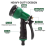 8 Mode Garden Hose Sprinkler with Attachments