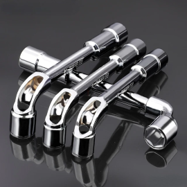 9 Piece L-Shaped Perforated Socket Spanner Set