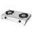 Double Burner Stainless Steel Gas Stove