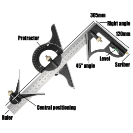 Multi Angle Square Ruler Set